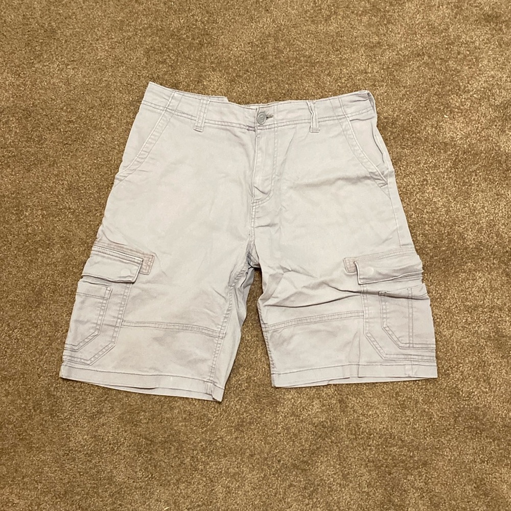 Grey Sun Stone Shorts
